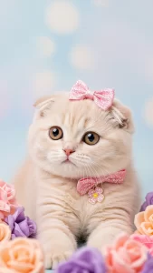 خلفيات كيوت للقطط تناسب الذوق الأنثوي