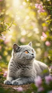 صور قطط بريطانية وردية وأنثوية