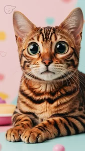 صور قطط بنغال بخلفيات تثير الضحك