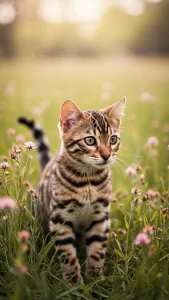 صور قطط بنغال وردية وأنثوية للبنات