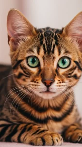 صور قطط بنغال وردية وأنثوية للبنات