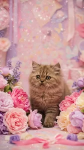 صور قطط بنية