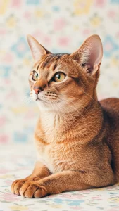 صور قطط حبشية بألوان ناعمة 