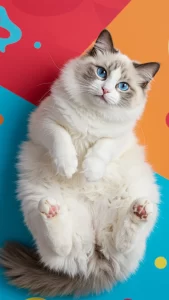 صور قطط راغدول بتعابير مضحكة