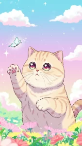 صور قطط كرتونية