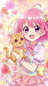 صور قطط مونتشكين مرسومة بأسلوب أنمي