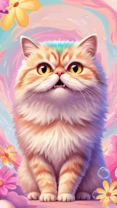صور كرتونية قطط فارسية للهاتف 
