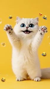 صور لقطط شيرازي بعيون كبيرة