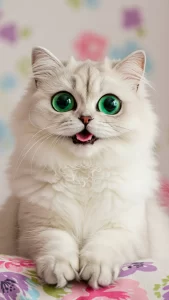 صور لقطط شيرازي بعيون كبيرة