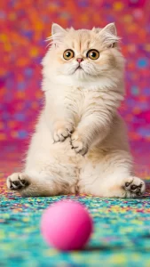 صور لقطط شيرازي في أوضاع مضحكة