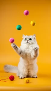 صور لقطط شيرازي في أوضاع مضحكة