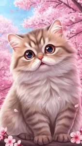 خلفيات أنمي قطط شانشيلا للبنات