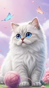 خلفيات أنمي قطط شانشيلا للبنات