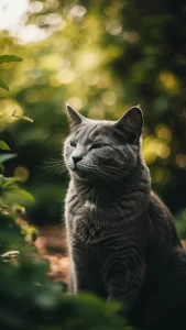 خلفيات القط الأزرق الروسي الأندرويد