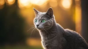 خلفيات القط الأزرق الروسي للآيباد