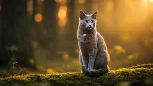 خلفيات الكمبيوتر القط الأزرق الروسي