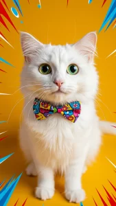 خلفيات قطط الانجورا التركي للبنات كرتون