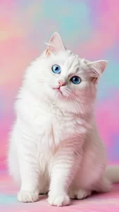 خلفيات قطط الانجورا التركي للبنات كرتون