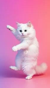 خلفيات قطط الانجورا التركي للبنات كرتون