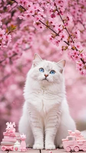 خلفيات قطط الانجورا التركي للبنات