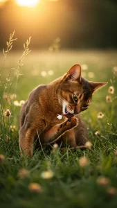 خلفيات قطط حبشية للهاتف