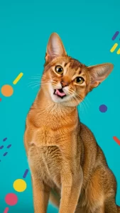 خلفيات قطط حبشية للواتساب