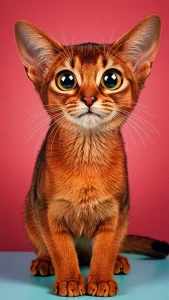 خلفيات قطط حبشية مضحكة