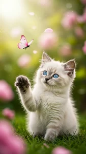 خلفيات قطط سيامي كيوت صغيرة