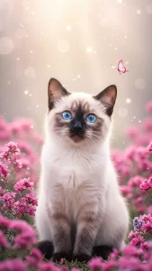 خلفيات قطط سيامي للأطفال