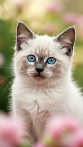 خلفيات قطط سيامي للبنات