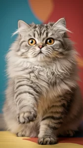 خلفيات قطط شانشيلا تضحك مناسبة للواتساب