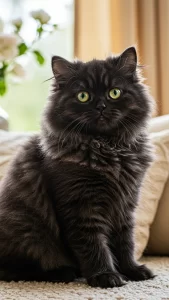 خلفيات قطط شانشيلا سوداء