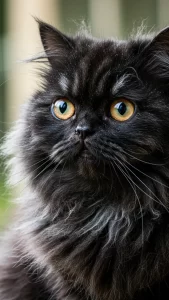 خلفيات قطط شانشيلا سوداء