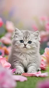 خلفيات قطط شانشيلا صغيرة