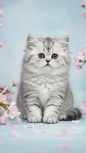 خلفيات قطط شانشيلا صغيرة