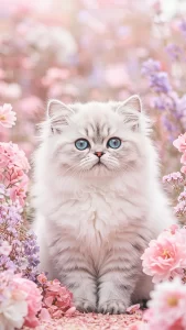 خلفيات قطط شانشيلا للبنات