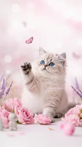 خلفيات قطط شانشيلا للبنات