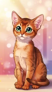 خلفيات قطط كرتونية كيوت للبنات والأطفال