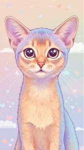 خلفيات قطط كرتونية كيوت للبنات والأطفال