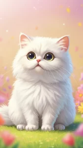 خلفيات كرتونية لقطط شانشيلا