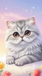 خلفيات كرتونية لقطط شانشيلا