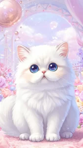 خلفيات كرتونية لقطط شانشيلا