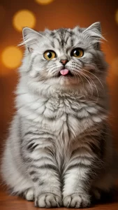 صور طريفة لقطط شانشيلا بتعابير مرحة