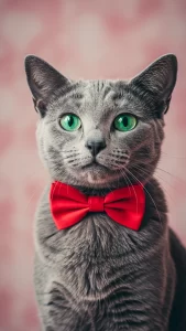 صور مضحكة للقط الأزرق الروسي