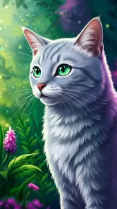 خلفيات قطط نيبيلونج أنمي لمحبي الرسوم