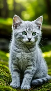 خلفيات قطط نيبيلونج صغيرة ولطيفة