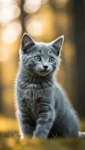 خلفيات قطط نيبيلونج صغيرة ولطيفة