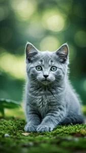 خلفيات قطط نيبيلونج صغيرة ولطيفة