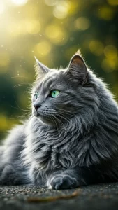 خلفيات قطط نيبيلونج فخمة بدقة 4K