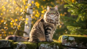 خلفيات القط السيبيري الفخمة